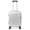 Куфар за кабина от поликарбонат ултра лек 100% PС ENZO NORI модел SHELL 55 см бял