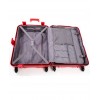 Куфар ENZO NORI модел IRON 55 см от полипропилен за ръчен багаж червен