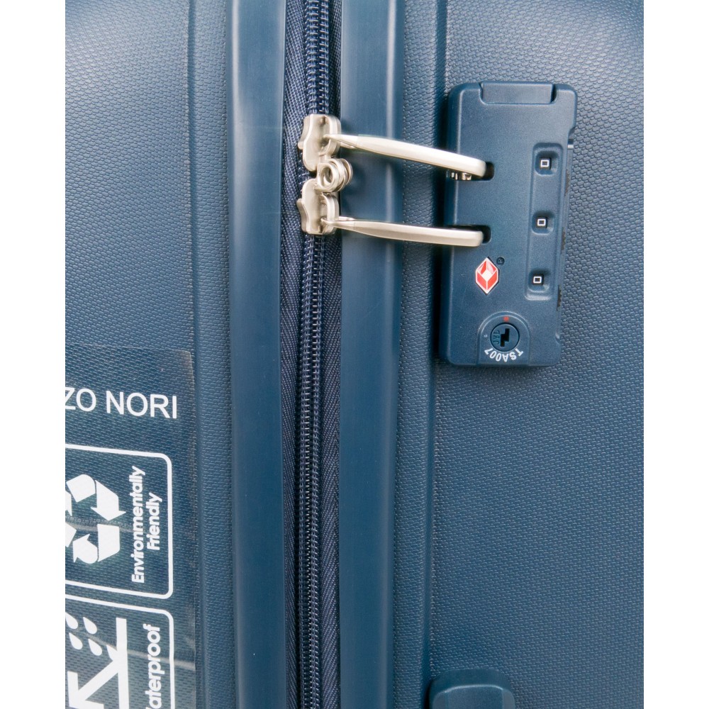 Куфар ENZO NORI модел OCEAN 54 см за ръчен багаж полипропилен розов