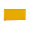 Дамско портмоне ENZO NORI модел CLASSIQUE естествена кожа жълт