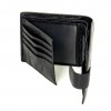 Елегантен мъжки портфейл от естествена кожа ENZO NORI модел ENP168 цвят черен