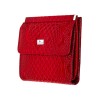 Малко дамско портмоне ENZO NORI модел MINI от естествена кожа цвят червен лак