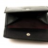 Малко дамско портмоне ENZO NORI модел MINI естествена кожа черен лак