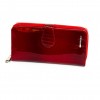 Луксозно дамско портмоне от естествена кожа ENZO NORI модел VARESE червен лак