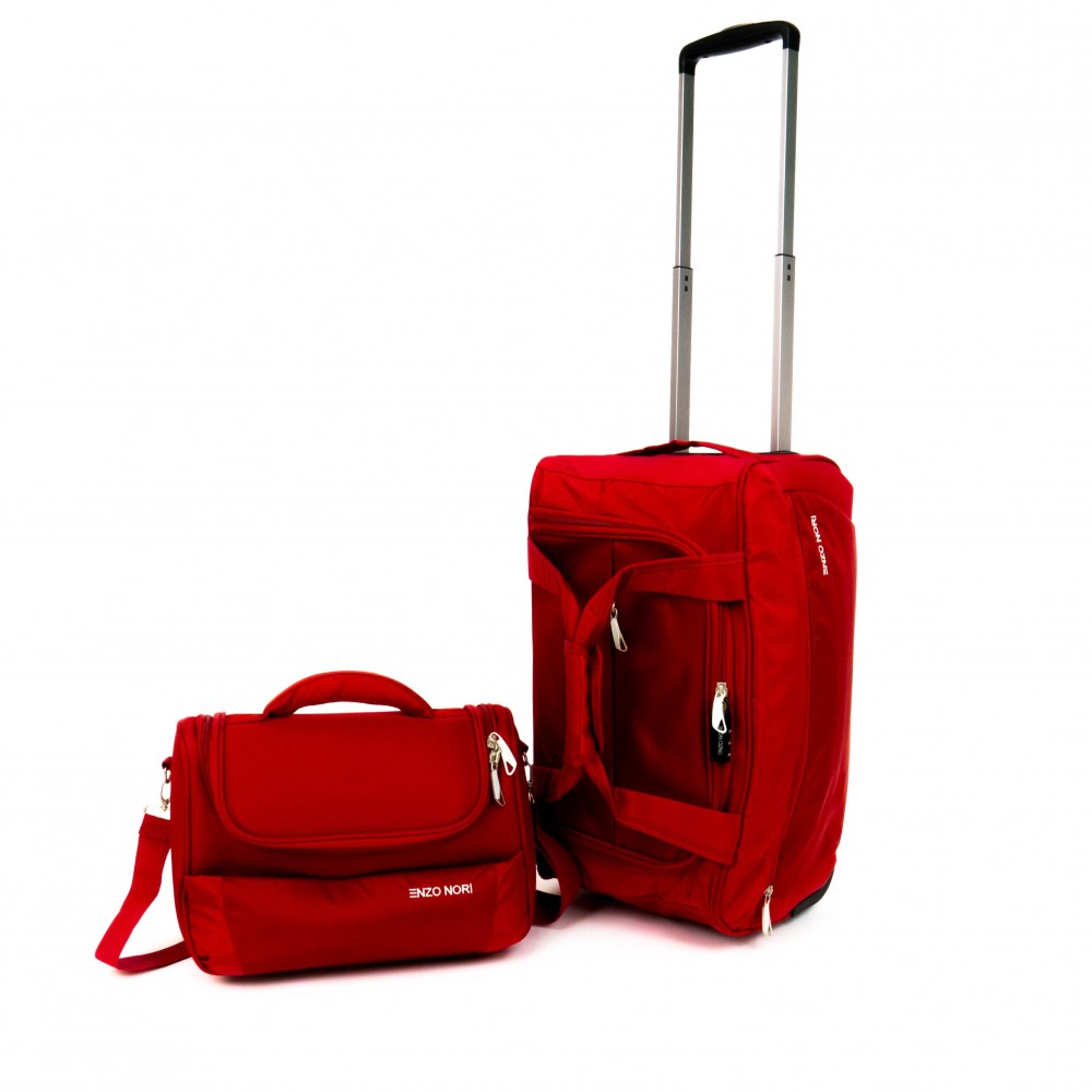Комплект за пътуване сак + чанта ENZO NORI ENS04 лилав