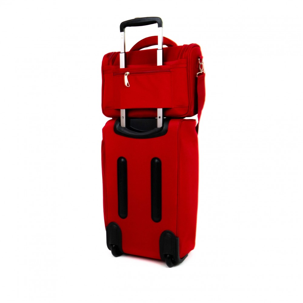 Комплект за пътуване сак + чанта ENZO NORI ENS04 лилав